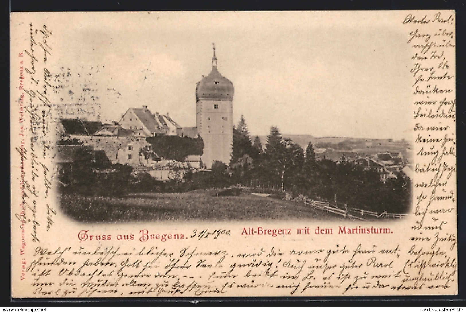 AK Bregenz, Altbregenz Mit Martins-Turm  - Andere & Zonder Classificatie