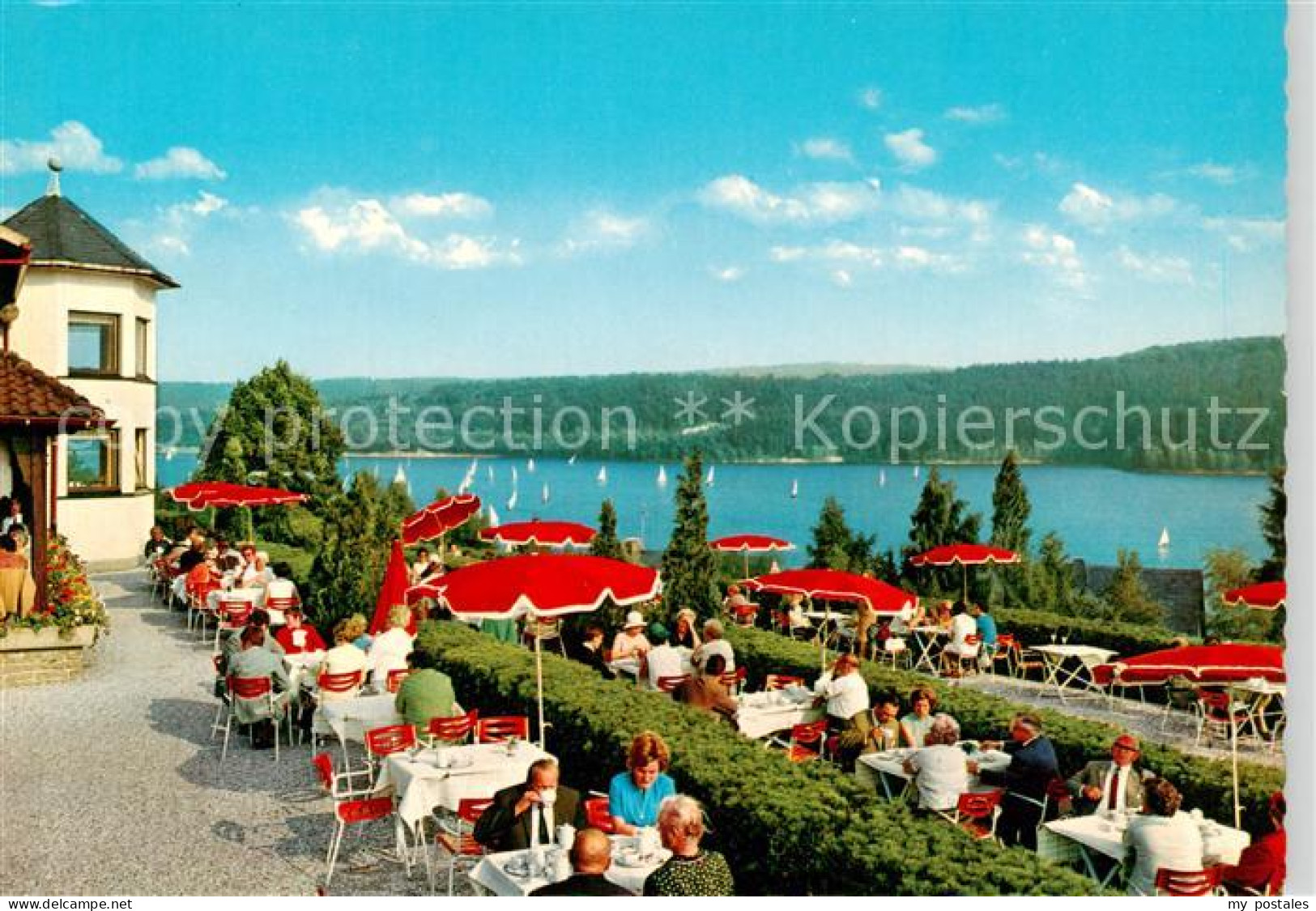 73864083 Sundern Sauerland Turm Cafe Am Sorpesee Freiterrasse Sundern Sauerland - Sundern