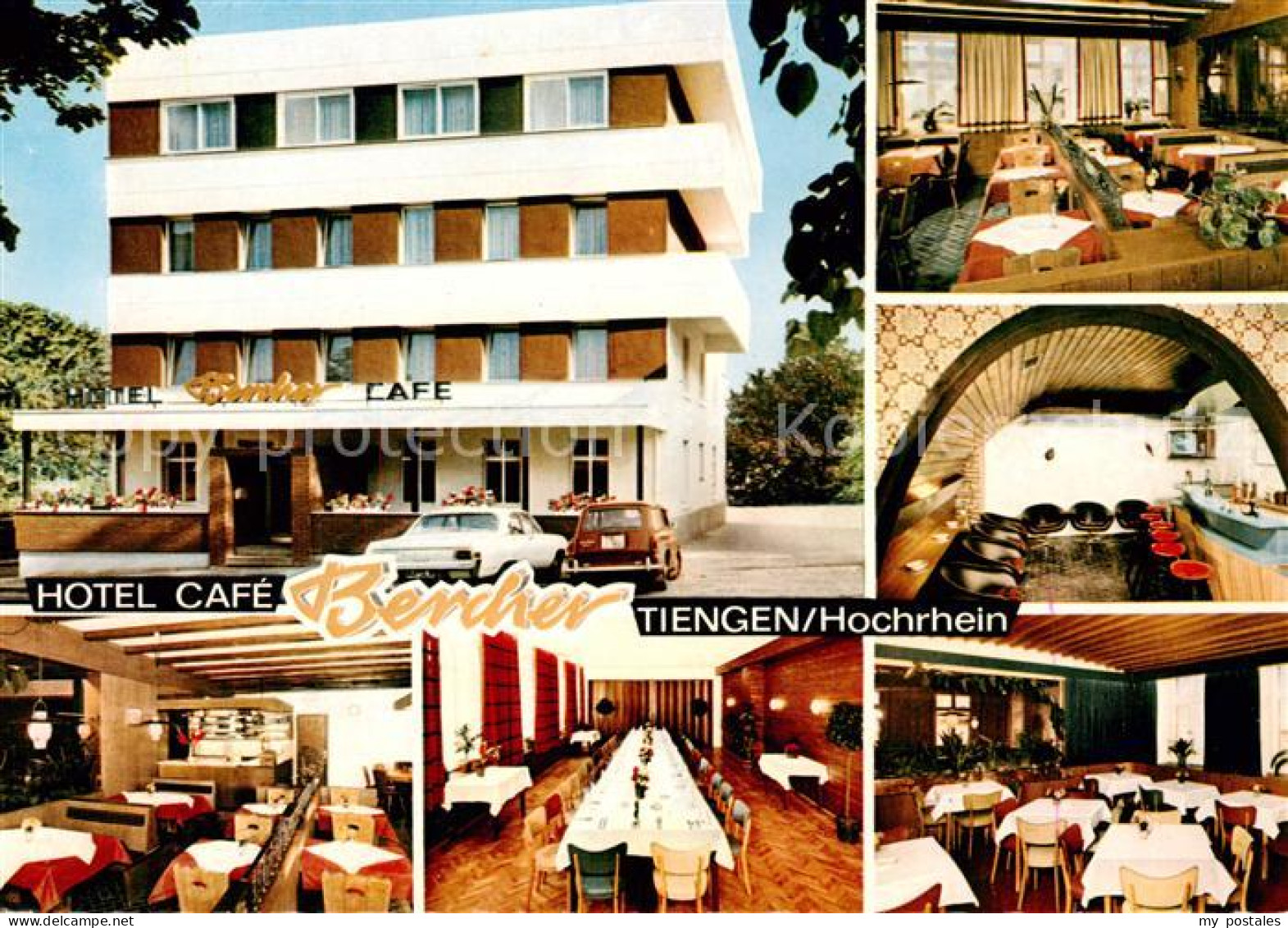 73864020 Tiengen Waldshut Hotel Cafe Bercher Gastraeume Bar Tiengen Waldshut - Waldshut-Tiengen