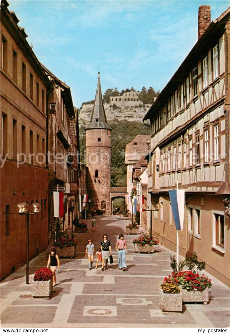 73863962 Karlstadt Main Maintor Mit Blick Auf Die Ruine Karlsburg Karlstadt Main - Karlstadt