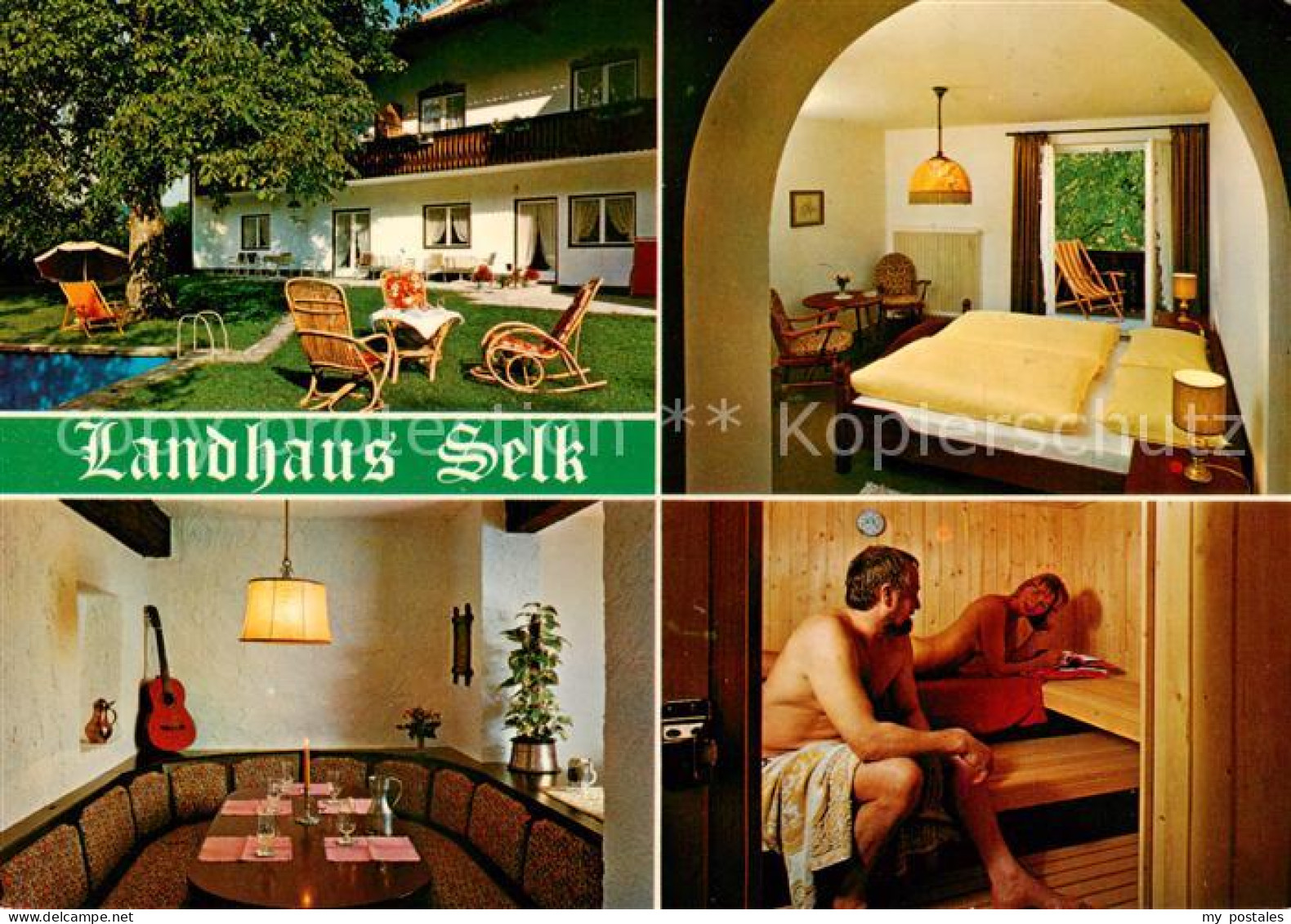 73796216 Grossgmain Landhaus Selk Gaststube Zimmer Sauna Grossgmain - Bad Reichenhall