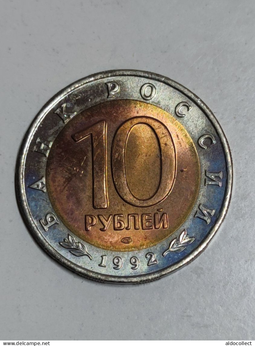 Russia 10 Rubli 1992 Cobra - Russia