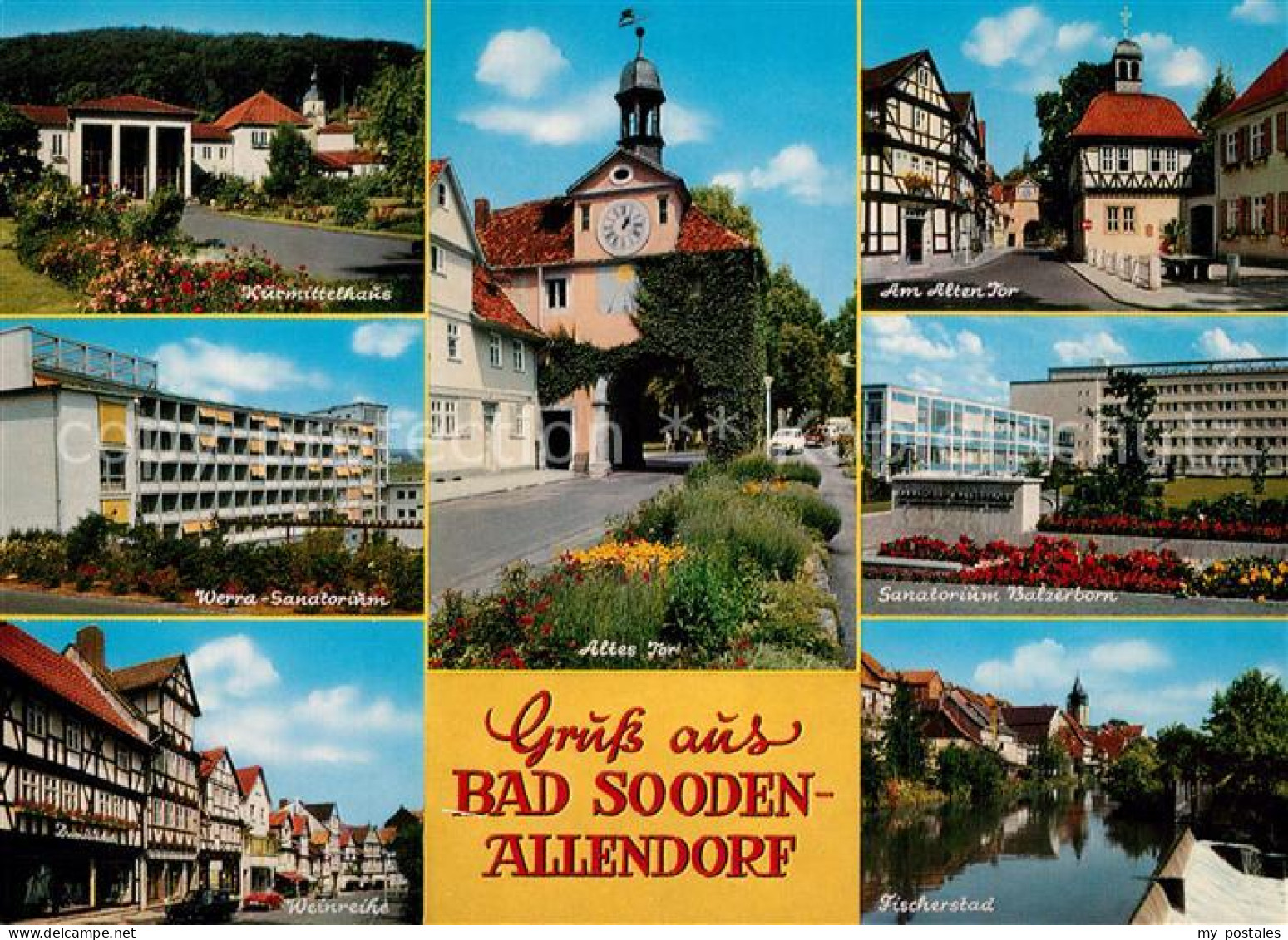 73251300 Bad Sooden-Allendorf Kurmittelhaus Am Alten Tor Werra Sanatorium Fische - Bad Sooden-Allendorf