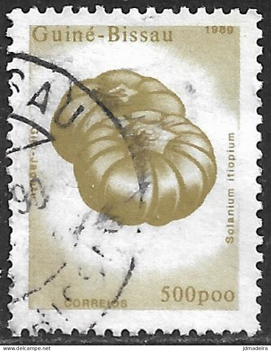 GUINE BISSAU – 1989 Vegetables 500P00 Used Stamp - Guinea-Bissau