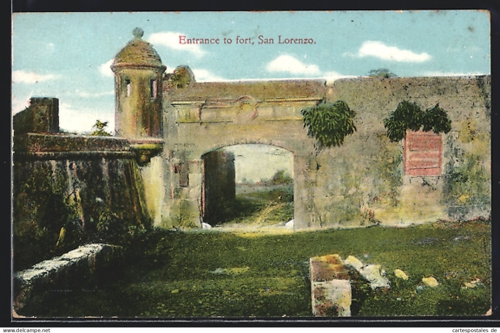 AK San Lorenzo, Entrance To Fort  - Panama