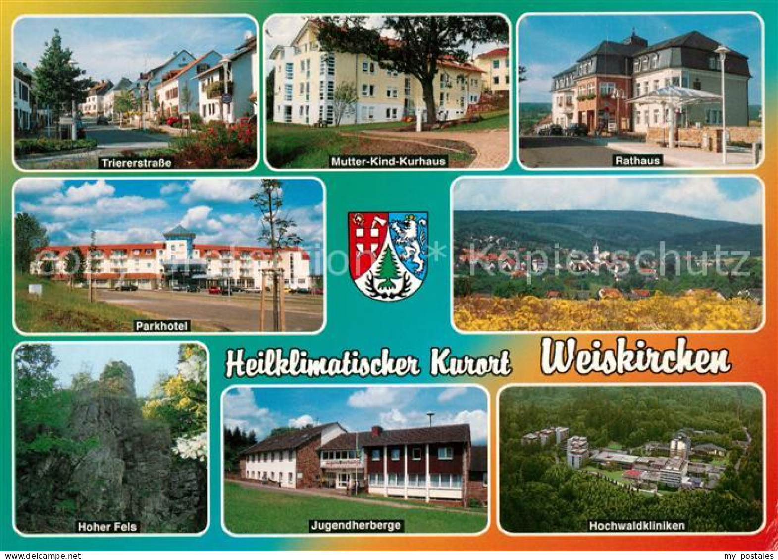 73249924 Weiskirchen Saar Triererstrasse Mutter Kind Kurhaus Rathaus Parkhotel H - Andere & Zonder Classificatie