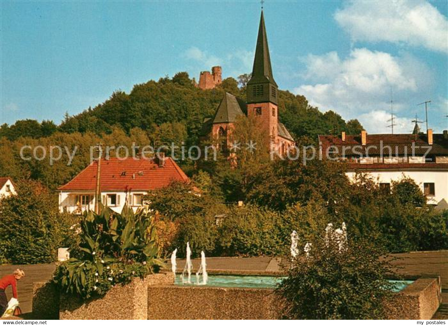 73249903 Hohenecken Kirche Burg Hohenecken - Kaiserslautern