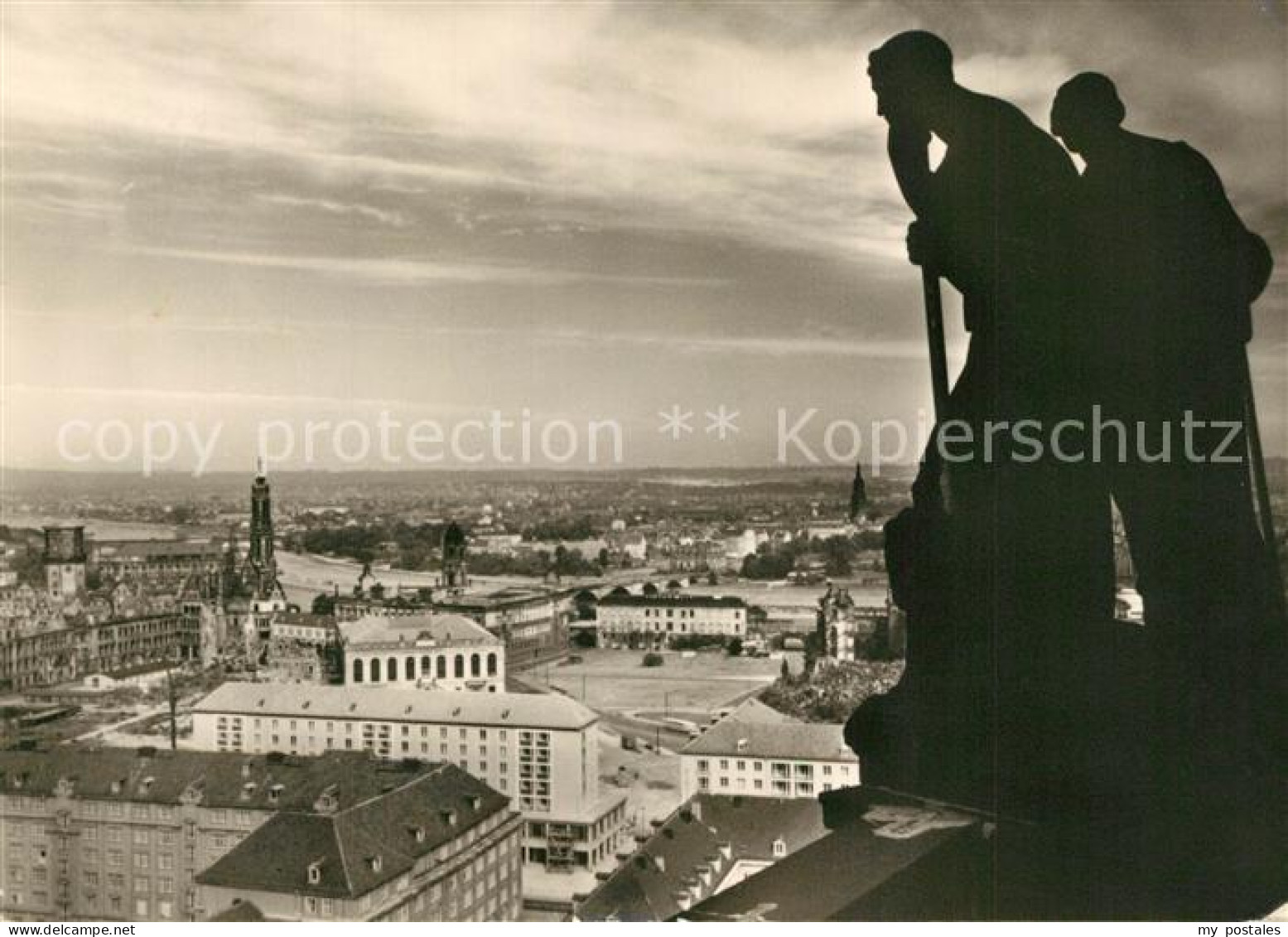 73249868 Dresden Blick Vom Rathausturm Dresden - Dresden