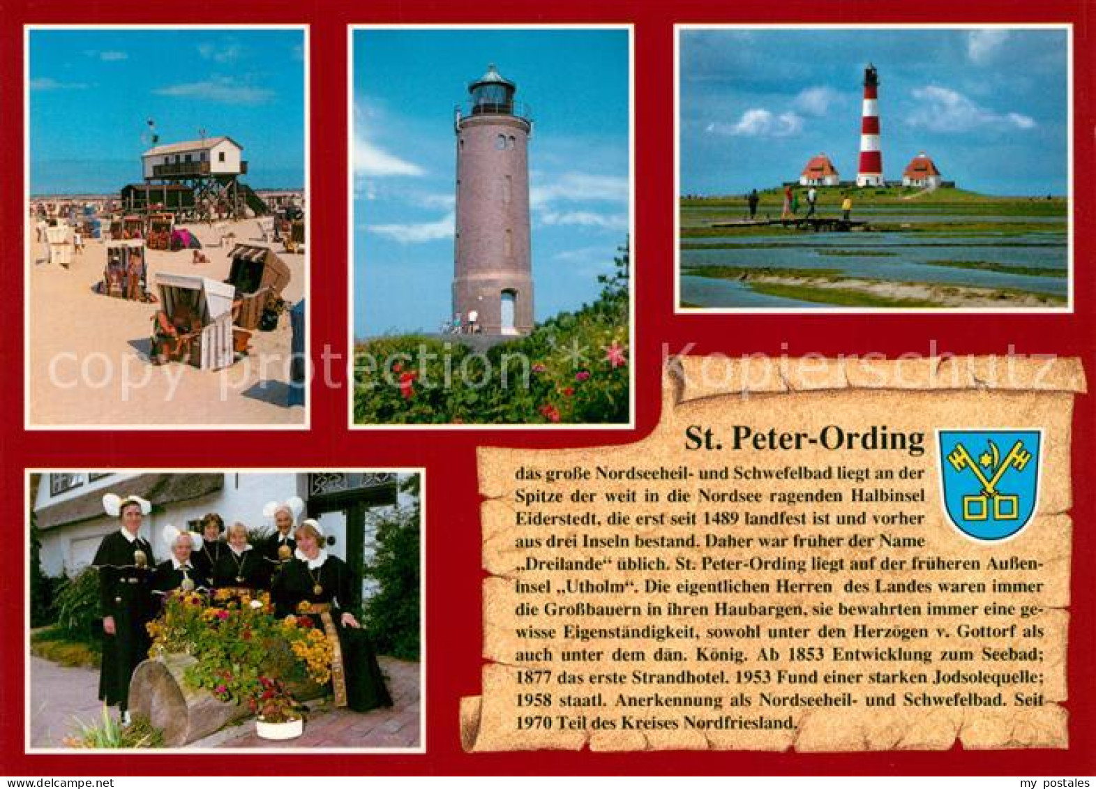 73249679 St Peter-Ording Leuchtturm Strand  St Peter-Ording - St. Peter-Ording