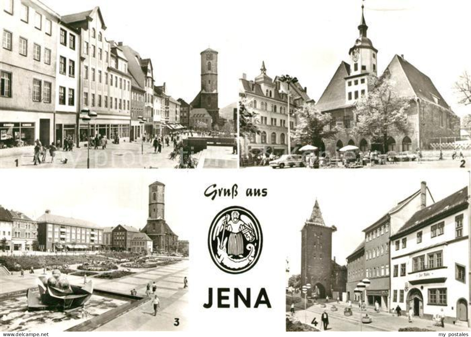 73249306 Jena Thueringen Johannisstrasse Historisches Rathaus Platz Der Kosmonau - Jena