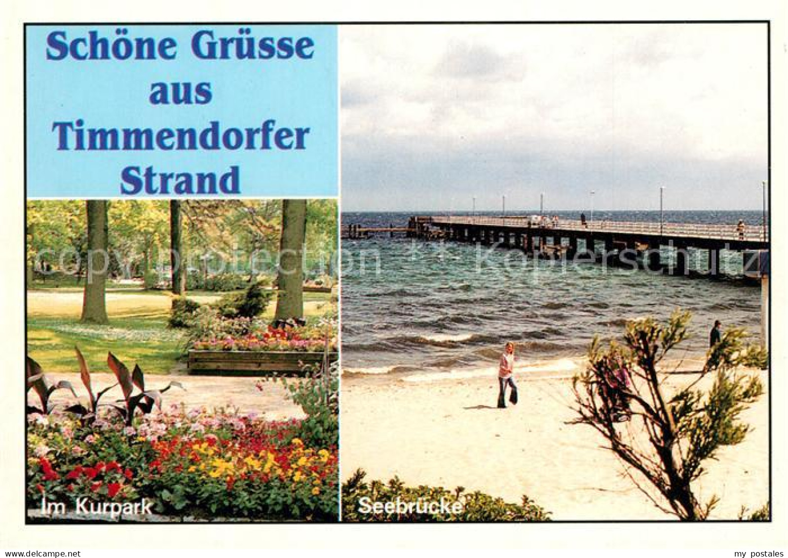 73249256 Timmendorfer Strand Kurpark Strand Seebruecke Timmendorfer Strand - Timmendorfer Strand