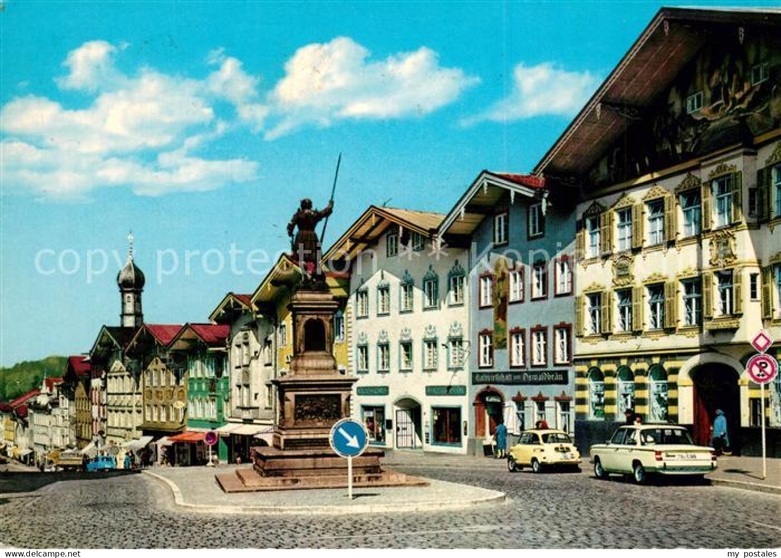 73249173 Bad Toelz Marktstrasse Mit Winzerer Denkmal Bad Toelz - Bad Toelz