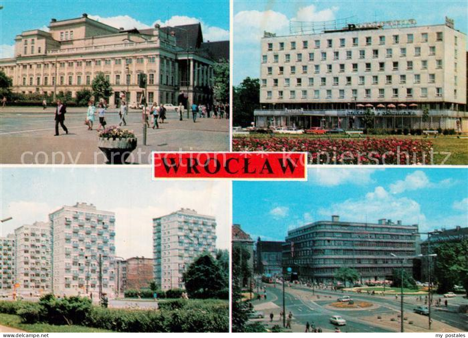 73249063 Wroclaw Gmach Opery Hotel Panorama Ulica Jozefa Wieczorka Powszechny Do - Pologne