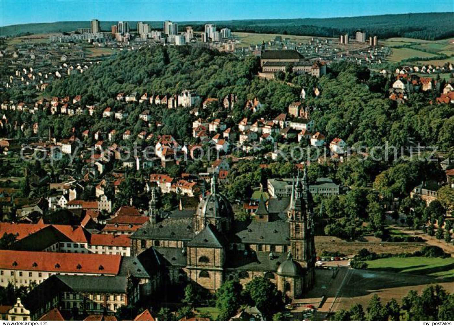 73249031 Fulda Barockstadt Fliegeraufnahme Fulda - Fulda