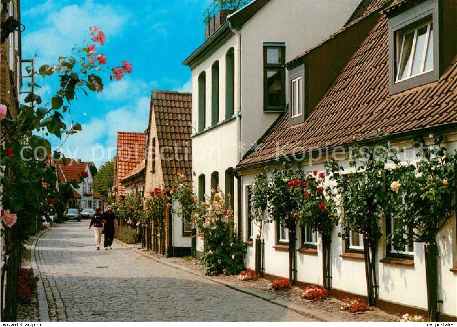 73249021 Schleswig Holstein Suederholmstrasse Alte Fischersiedlung Schleswig Hol - Schleswig