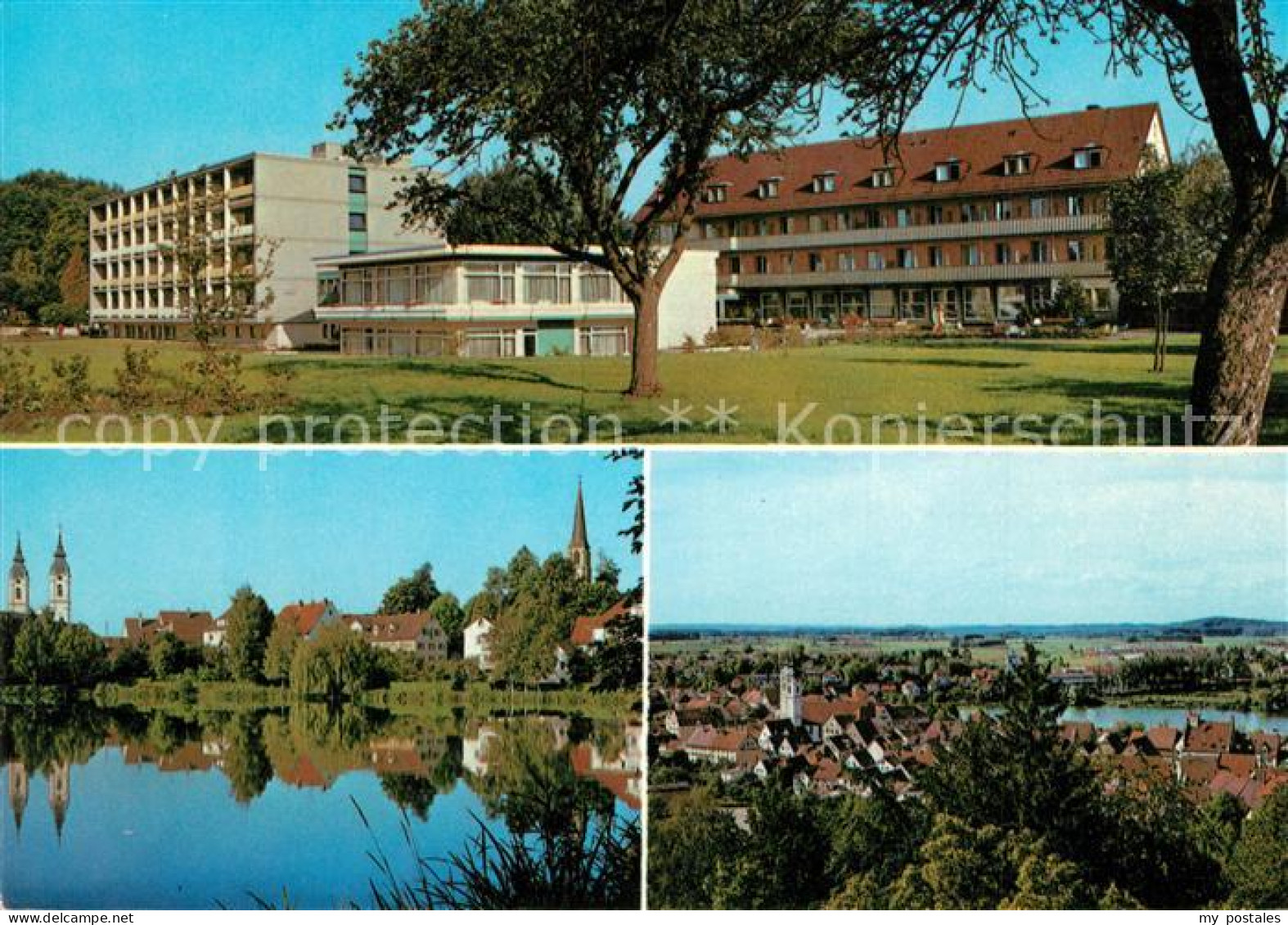 73248981 Bad Waldsee Sanatorium Maximilianbad Partie Am See Panorama Bad Waldsee - Bad Waldsee