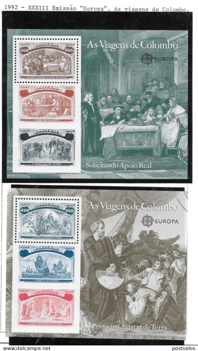 CEPT Viagens De Colombo  1992 - Unused Stamps