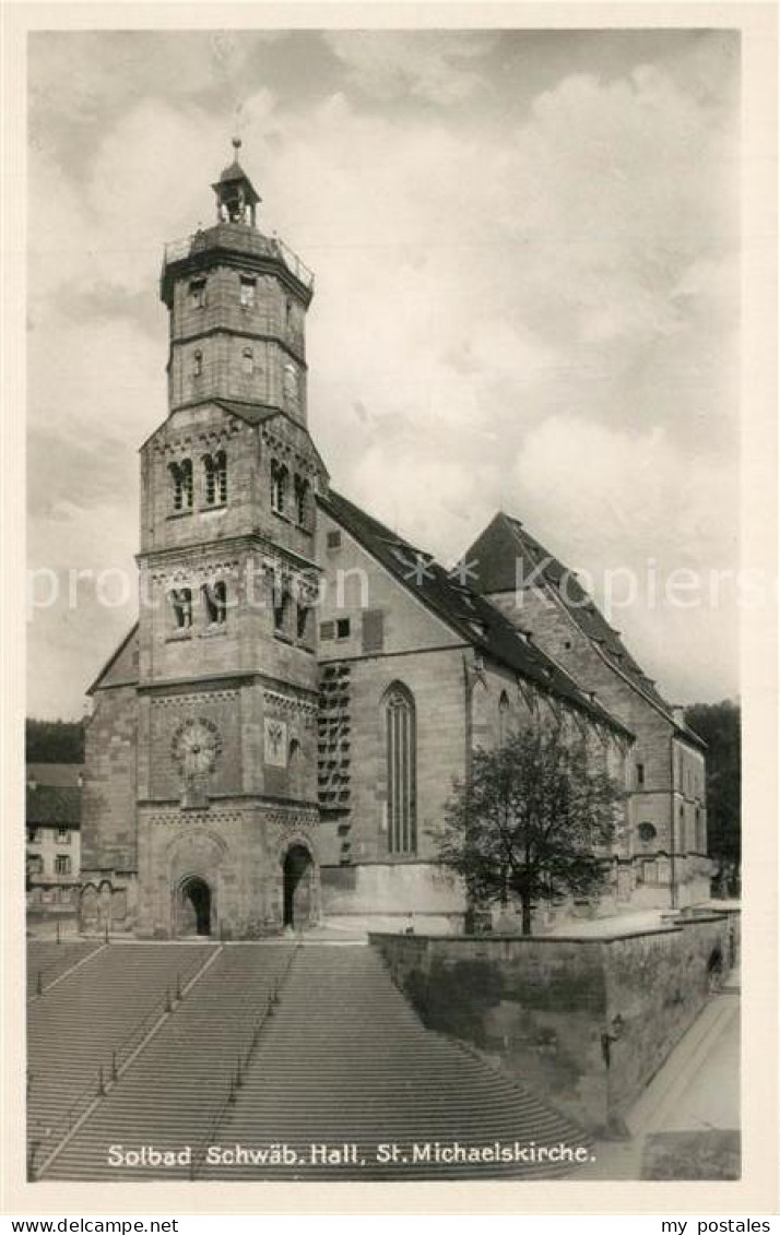 73248899 Schwaebisch Hall St Michaelskirche Schwaebisch Hall - Schwäbisch Hall