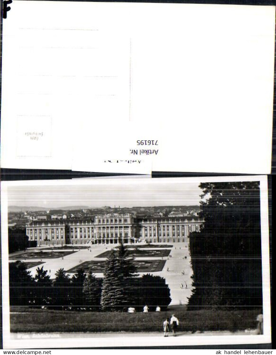 716195 Wien Hietzing Schönbrunn  - Sonstige & Ohne Zuordnung