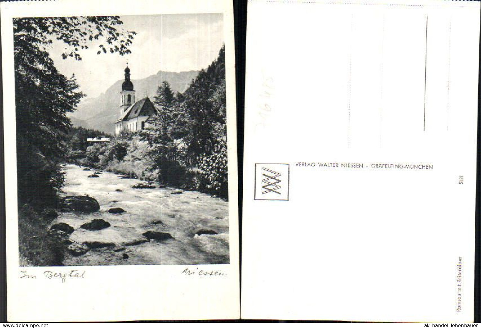 716485 Verlag Walter Niessen Gräfelfing München Ramsau Berchtesgaden - Photographie