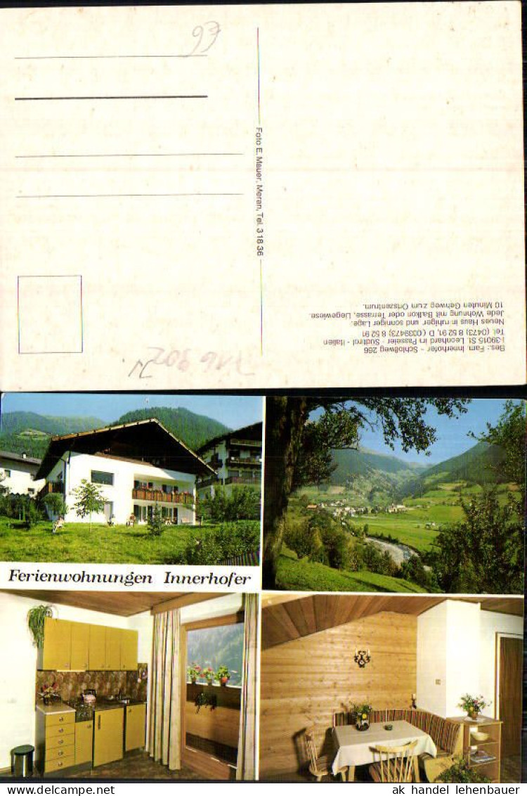 716902 Trentino St. Leonhard In Passeier Südtirol Ferienwohnungen Innerhofer - Autres & Non Classés