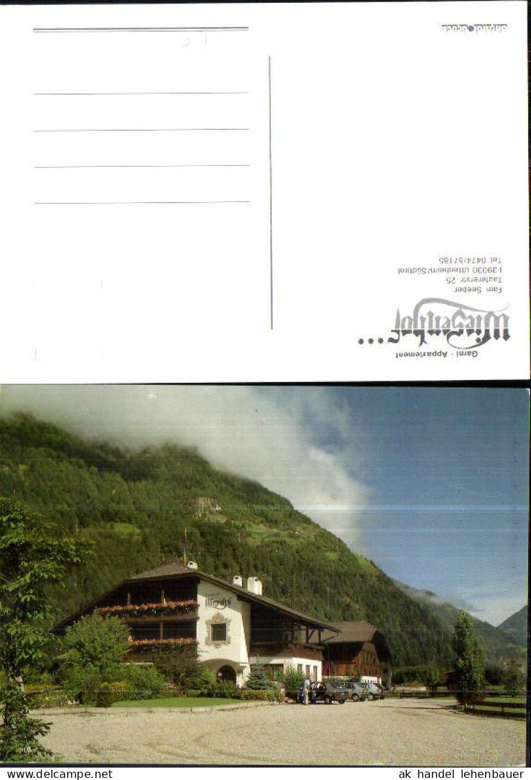 716894 Trentino Uttenheim Südtirol Gais Im Tauferer Tal Bruneck Brunico - Autres & Non Classés