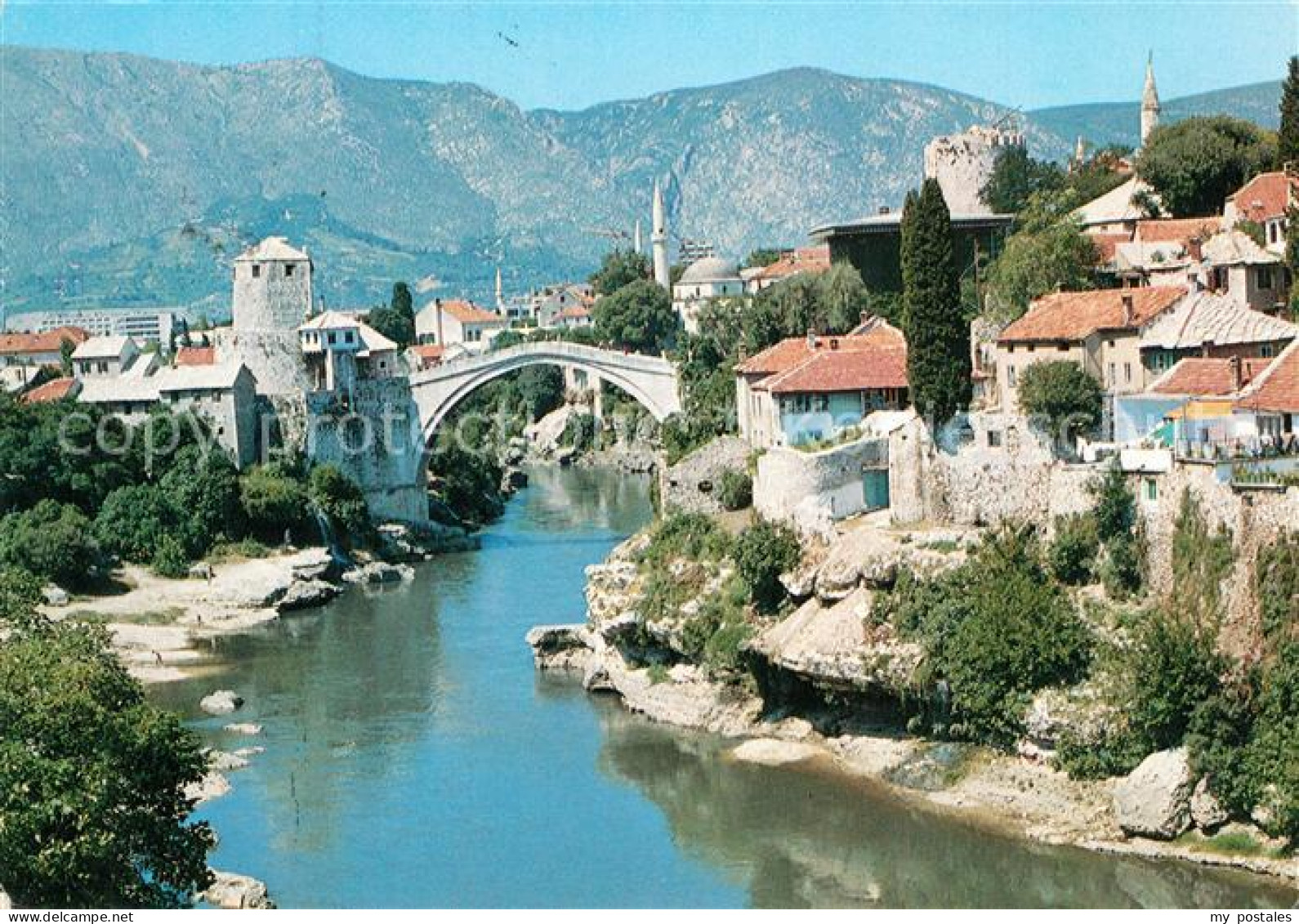 73248343 Mostar Moctap Stadtansicht Mostar Moctap - Bosnien-Herzegowina