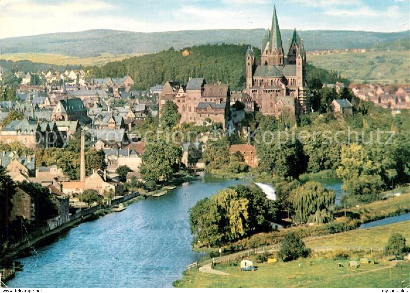 73248322 Limburg Lahn Dom Panorama Limburg Lahn - Limburg