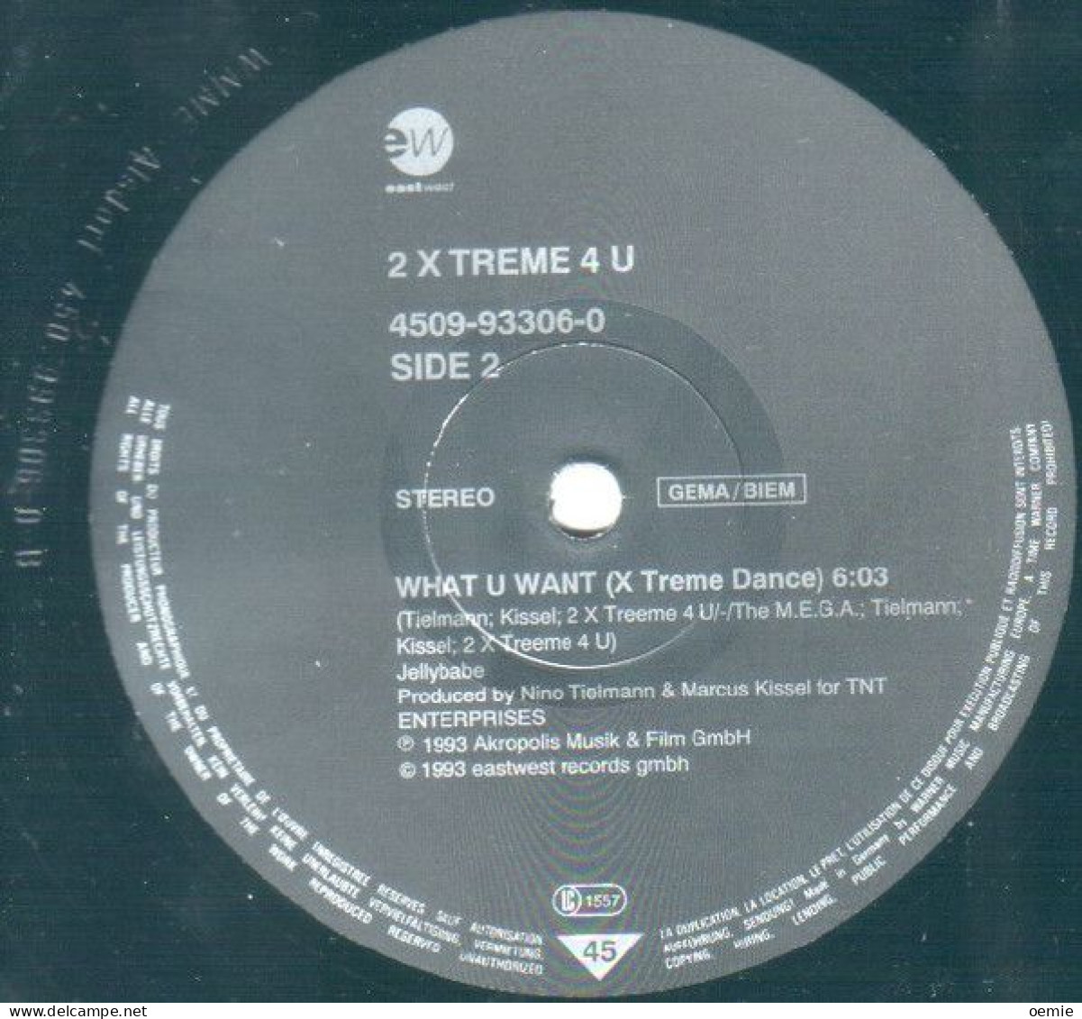 2 X TREME 4 U  WHAT U WANT - 45 Rpm - Maxi-Singles