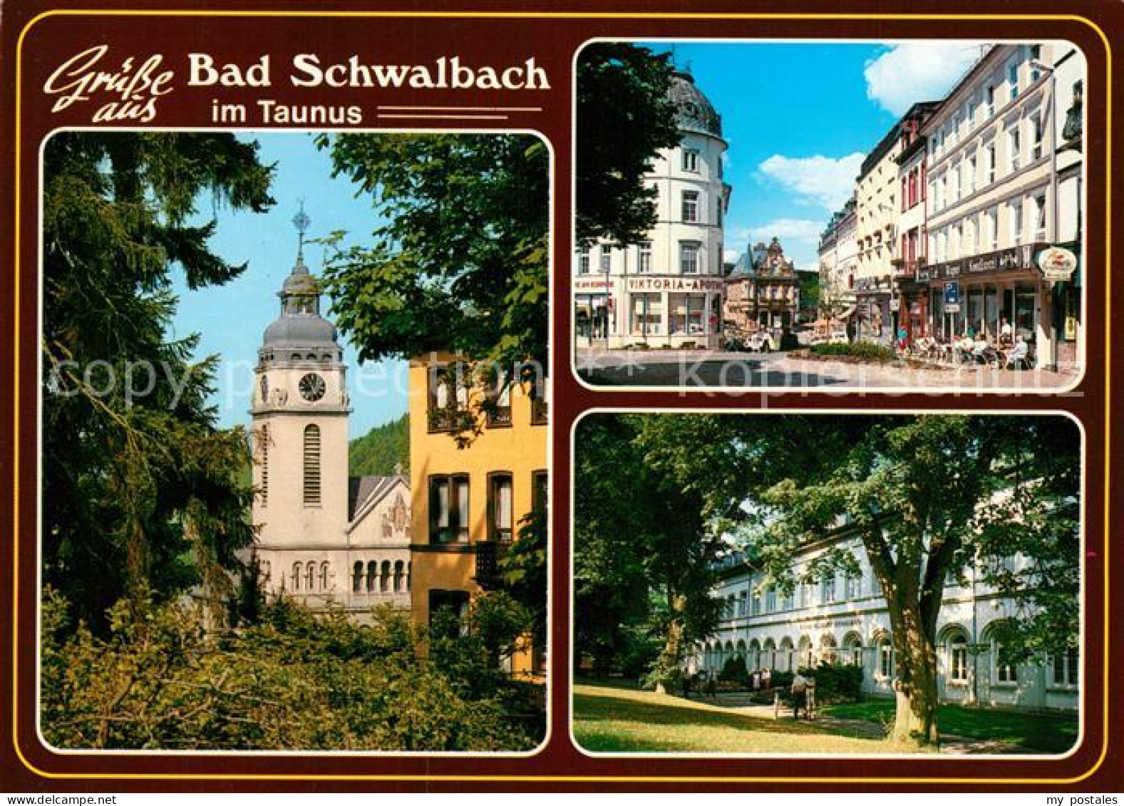 73248159 Bad Schwalbach Kirche Innenstadt Stahlbad Bad Schwalbach - Bad Schwalbach