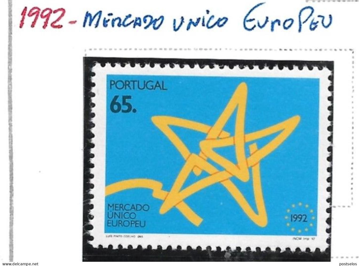 Mercado Unico Europeu - Unused Stamps