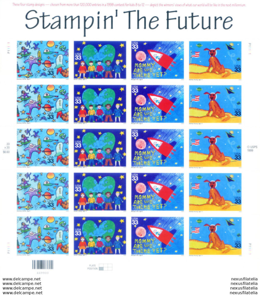 "Stampin' The Future" 2000. - Blocks & Kleinbögen