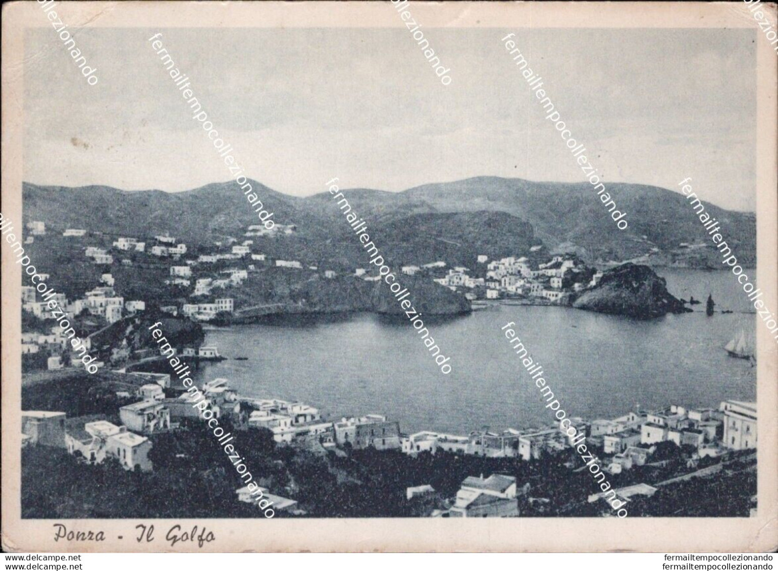 Am788 Cartolina Ponza Il Golfo Provincia Di Latina Lazio - Latina