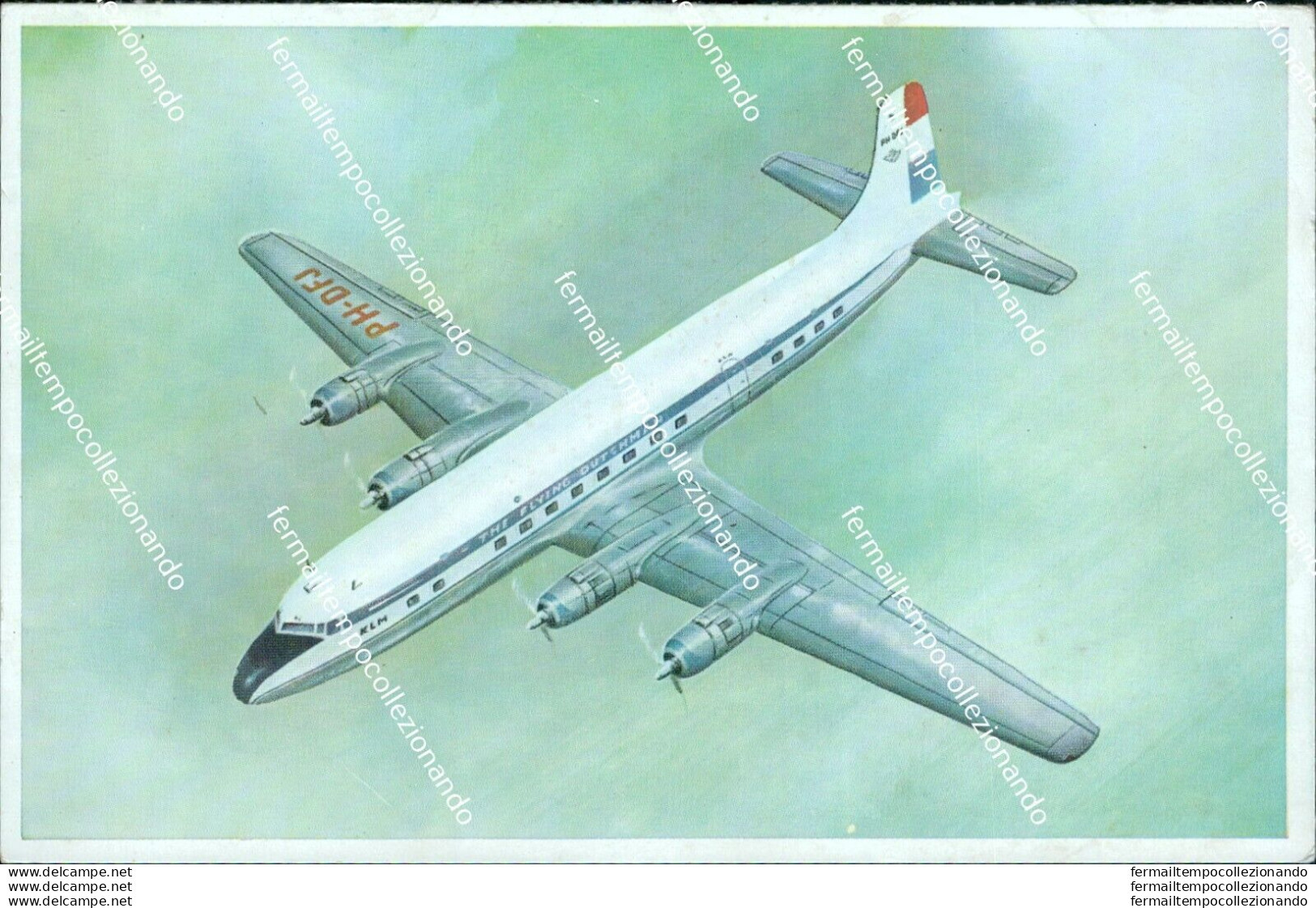 Bd176 Cartolina  Aviazione Douglas Dc 68 - Other & Unclassified