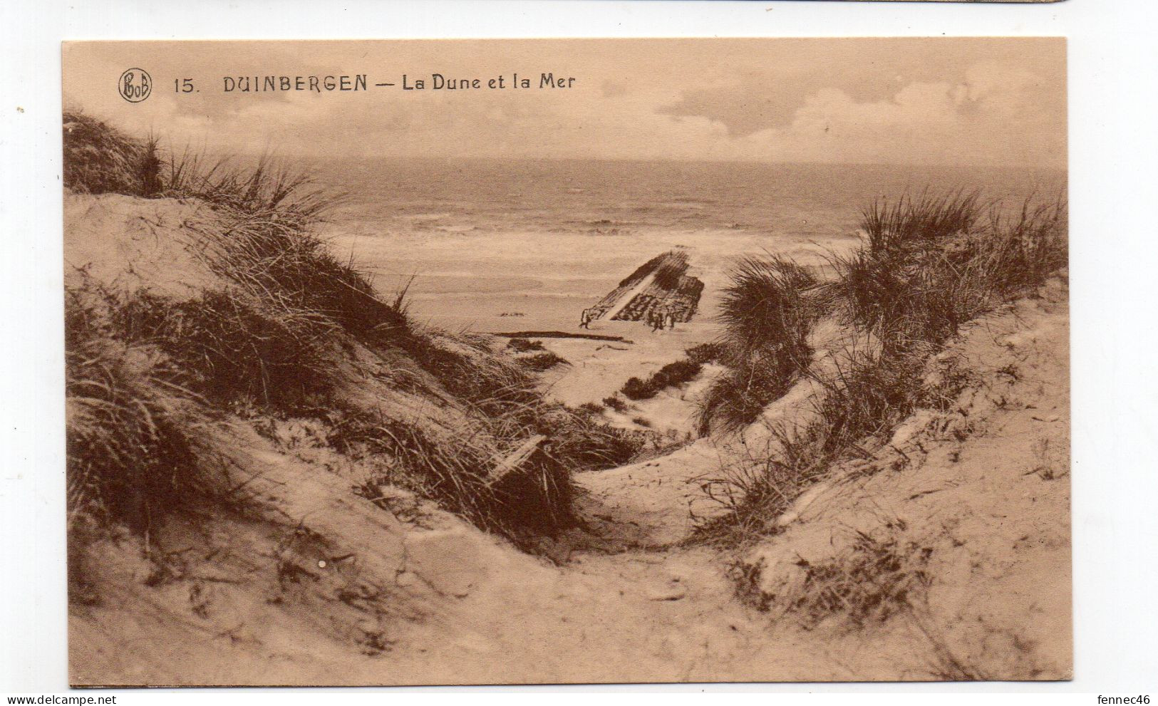 BELGIQUE - (KNOKKE) DUINBERGNE - La Dune Et La Mer  (L73) - Knokke
