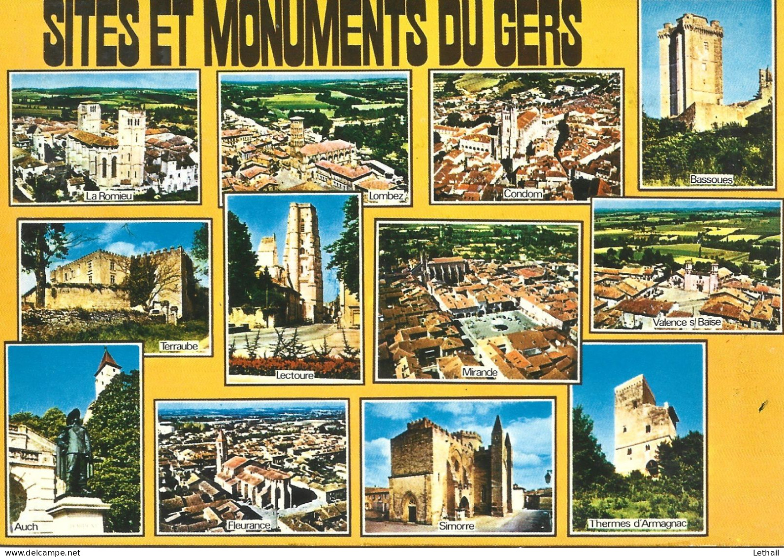 Ref ( 20559  )  Sites Et Monuments Du Gers - Other & Unclassified