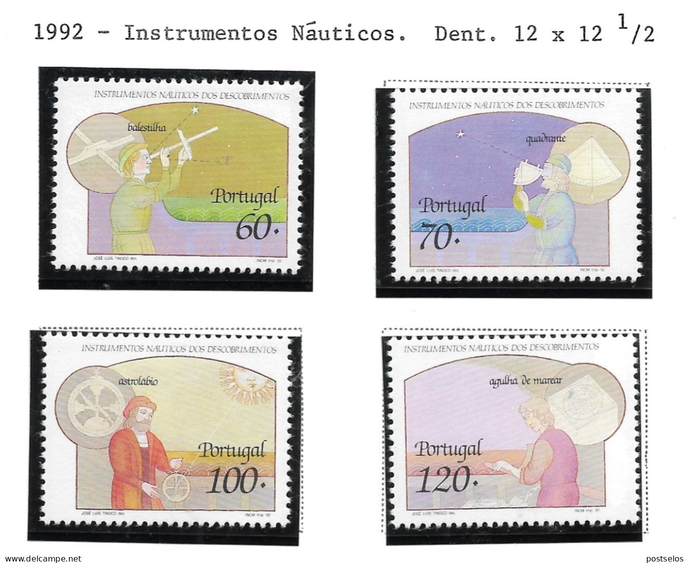 Instrumentos Nauticos - Unused Stamps