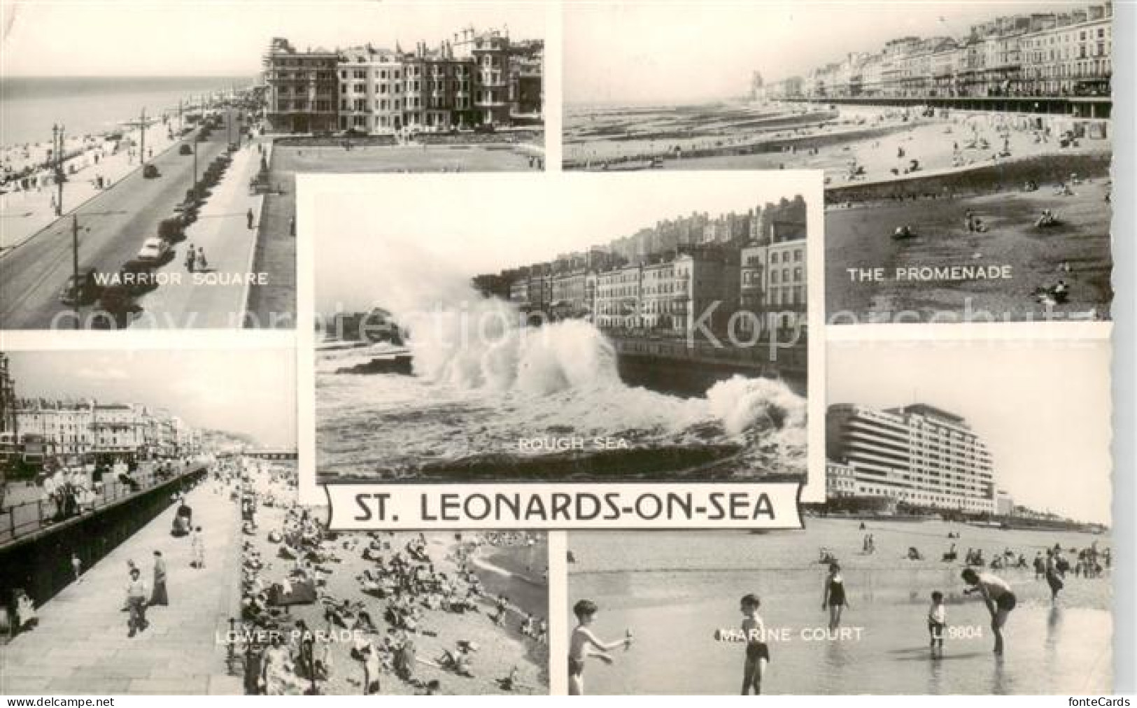 73838886 St Leonards-on-Sea UK Warrior Square Lower Parade The Promenade Marine  - Sonstige & Ohne Zuordnung