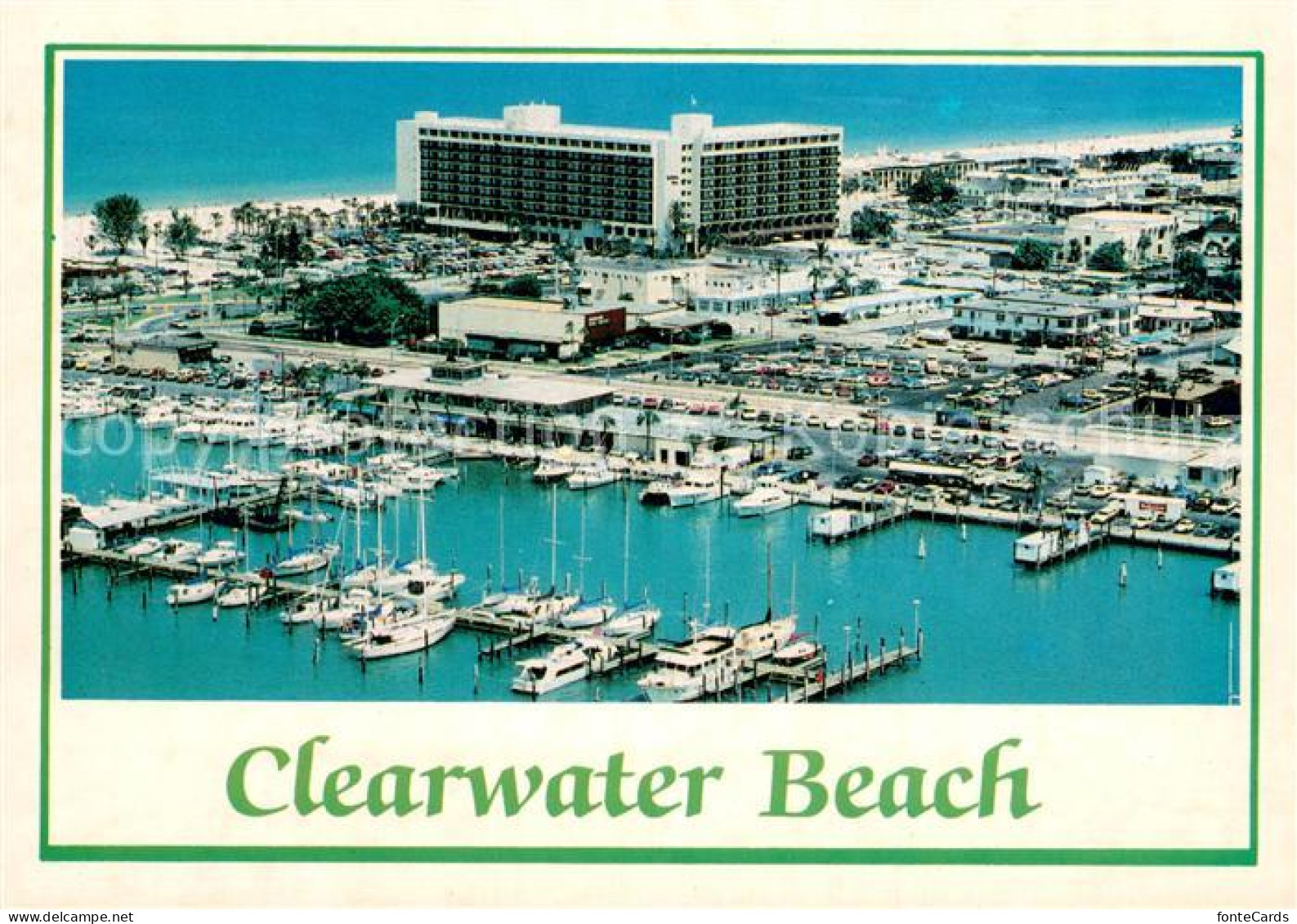 73743341 Clearwater_Beach An Aerial Expanse Of The Beach Holiday Inn Resort And  - Sonstige & Ohne Zuordnung