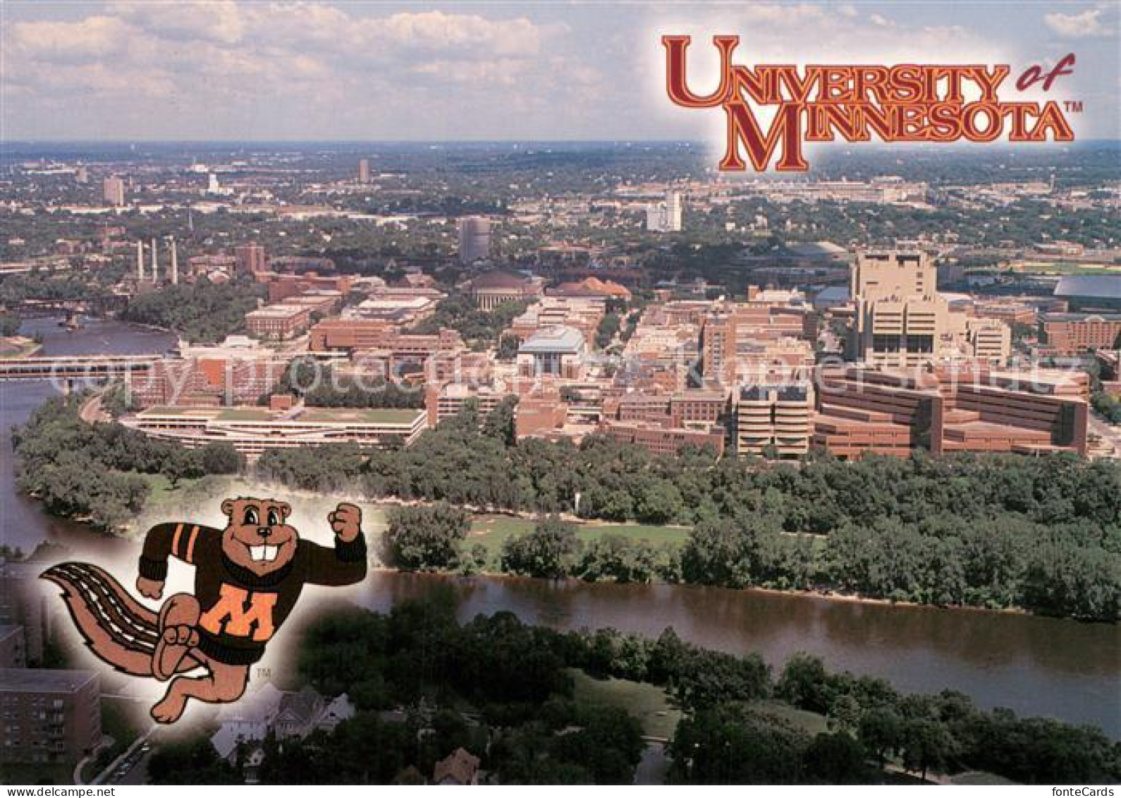 73743335 Minneapolis_Minnesota The University Of Minnesota Aerial View - Other & Unclassified