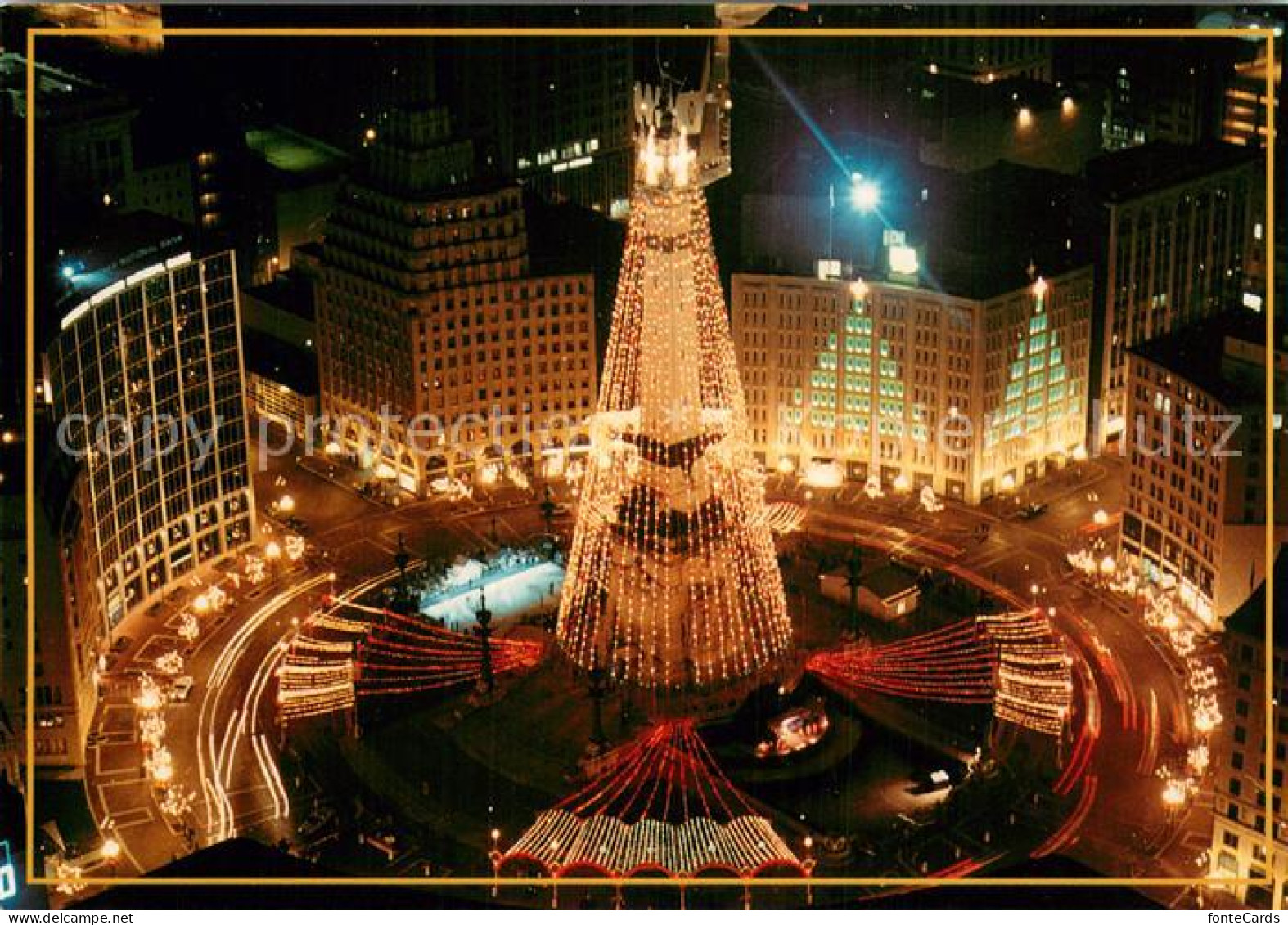 73743334 Christmas The Soldiers And Sailors Monument - Andere & Zonder Classificatie