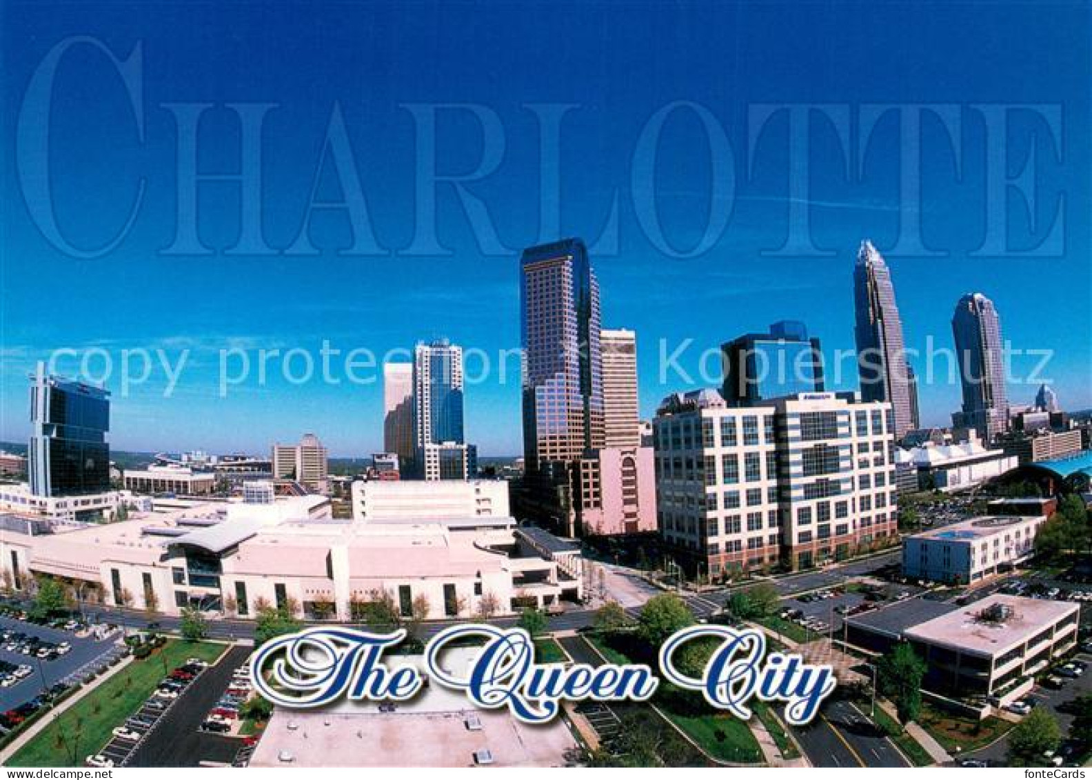 73743327 Charlotte_North_Carolina The Queen City - Autres & Non Classés