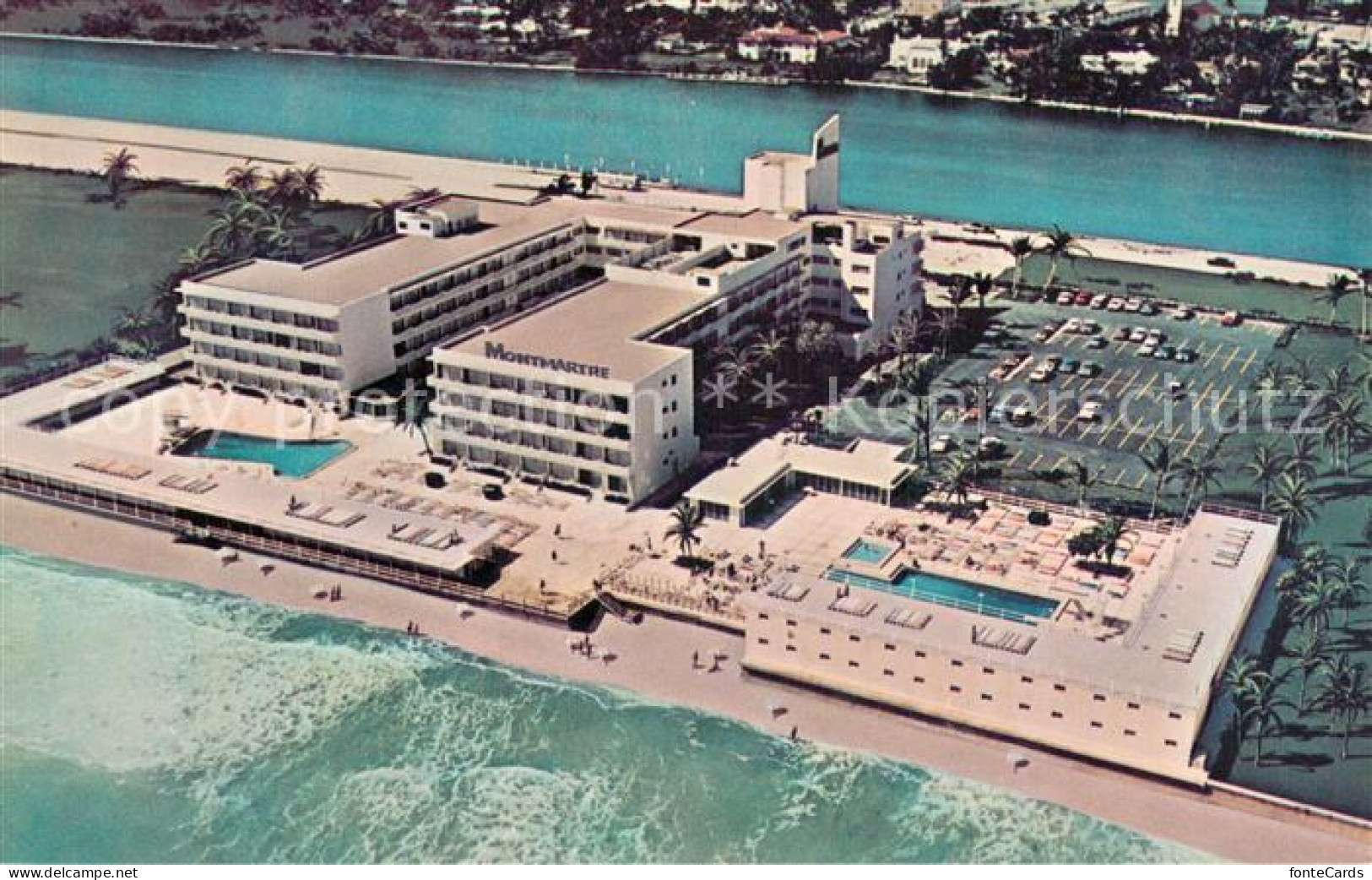 73743299 Miami_Beach The Montmartre Oceanfront Blocks Fliegeraufnahme - Andere & Zonder Classificatie