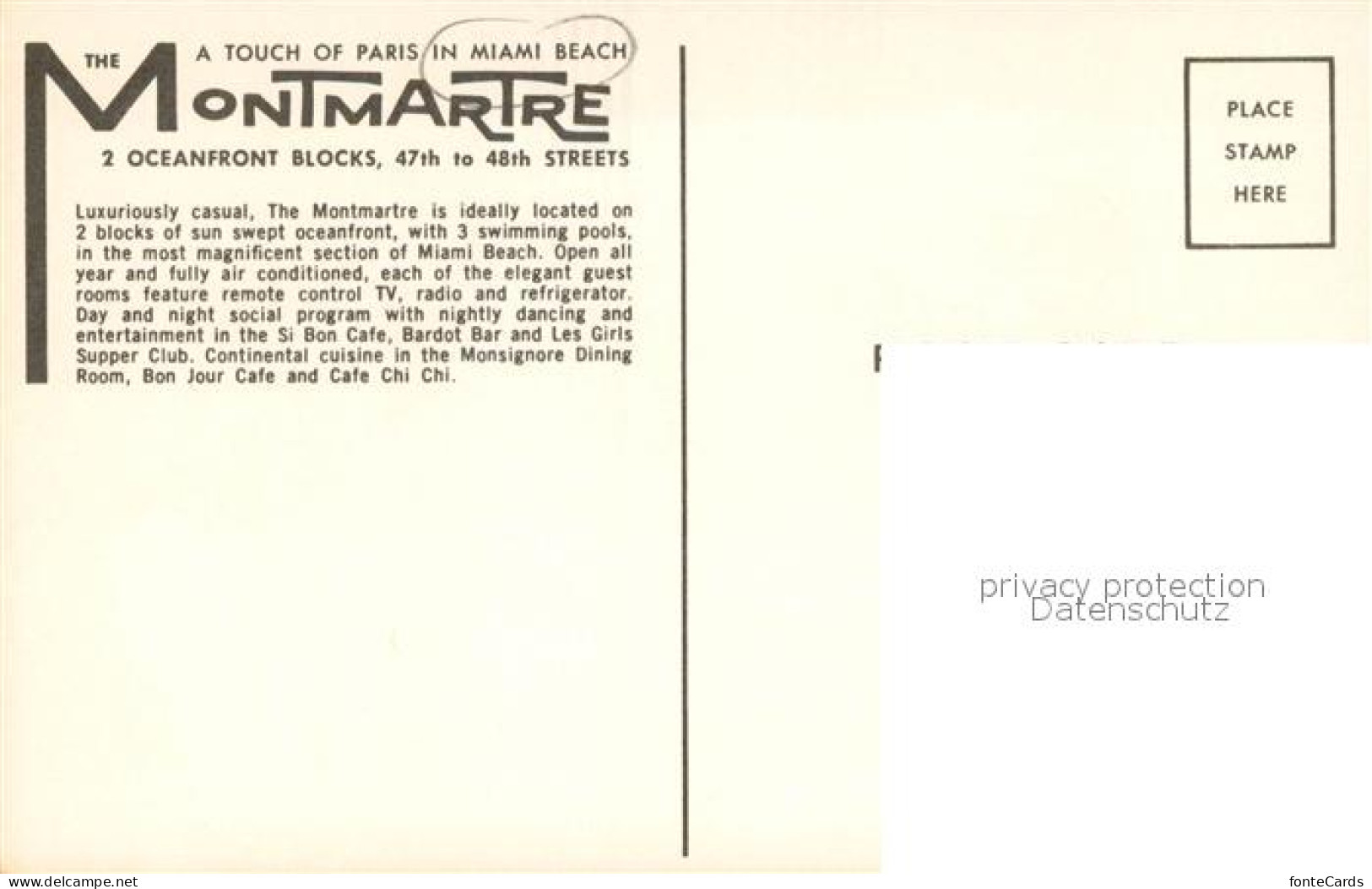 73743299 Miami_Beach The Montmartre Oceanfront Blocks Fliegeraufnahme - Sonstige & Ohne Zuordnung