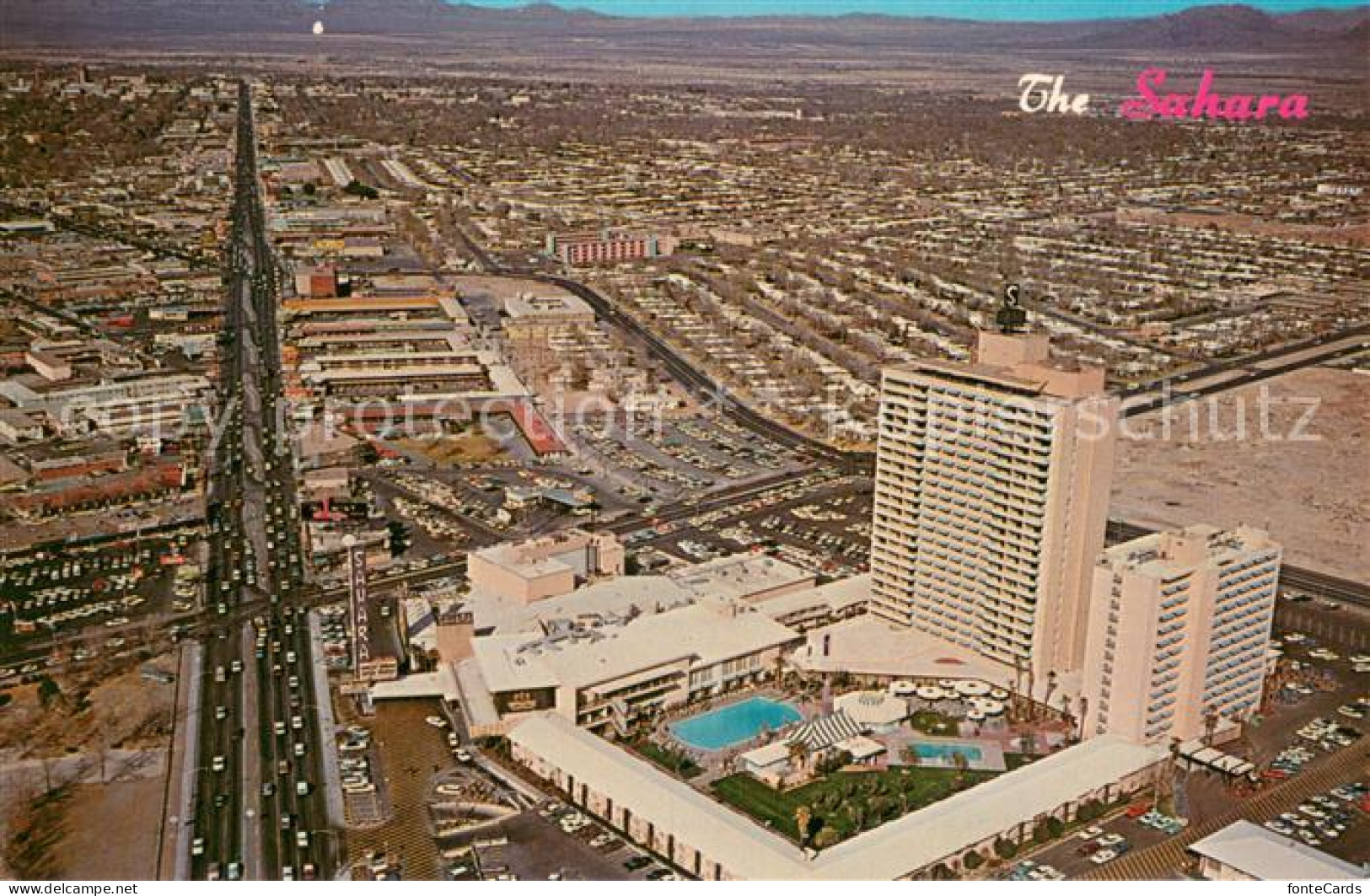 73743295 Las_Vegas_Nevada Hotel Sahara Fliegeraufnahme - Sonstige & Ohne Zuordnung