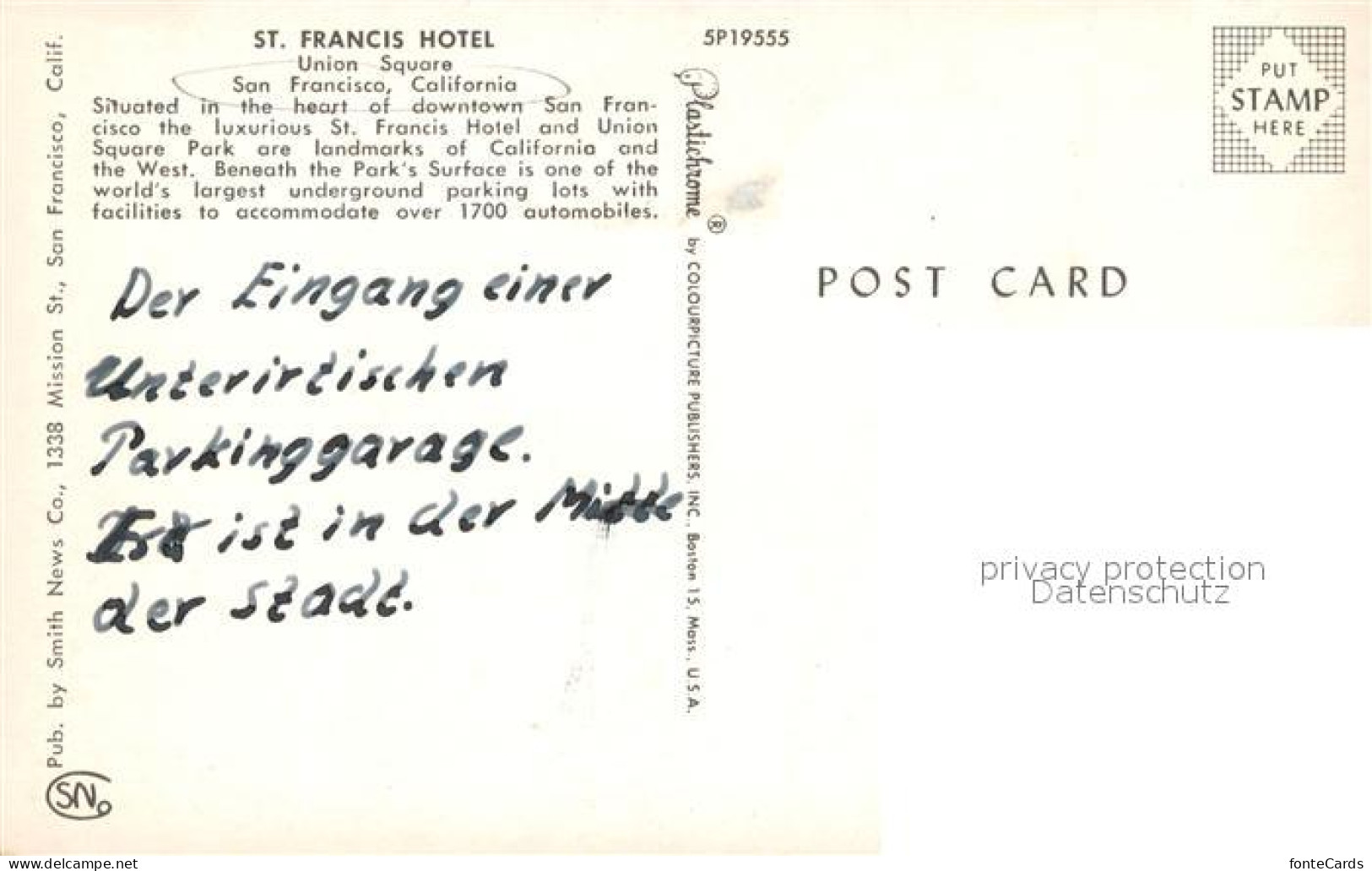 73743282 San_Francisco_California St Francis Hotel Union Square - Sonstige & Ohne Zuordnung