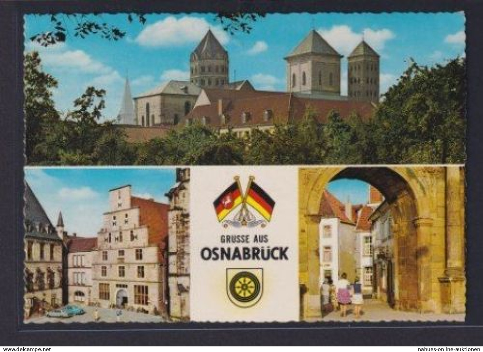 Ansichtskarte Osnabrück Niedersachsen Kirche Religion Glaube Stadttor - Autres & Non Classés