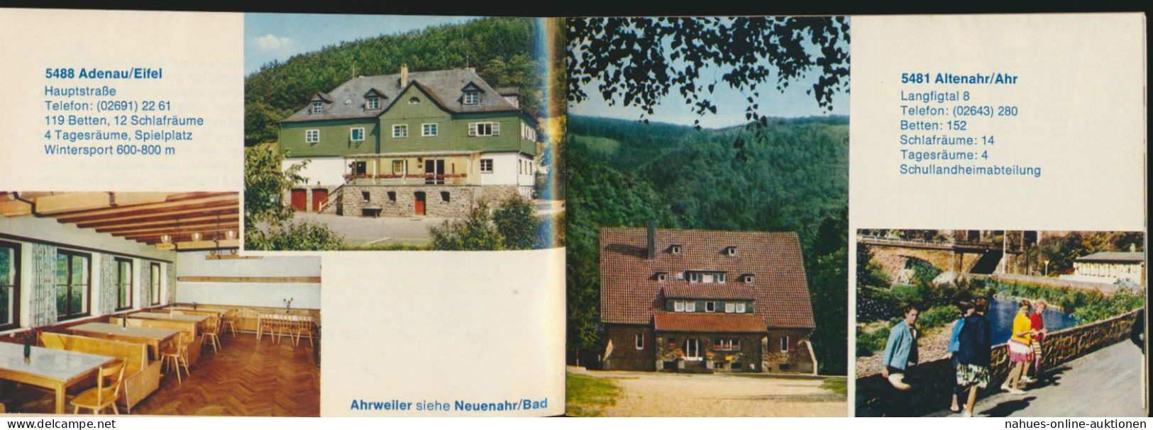 Broschüre Heft DJH Jugendherbergen I.Rheinland Pfalz Mit Bildern U Informationen - Unclassified