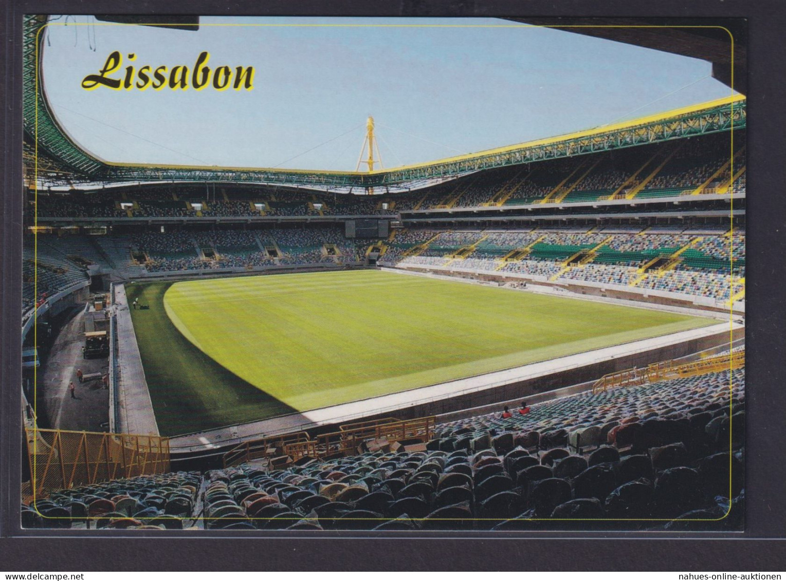 Ansichtskarte Fußballstadion Lissabon Portugal Jose Alvalade Stadion - Autres & Non Classés