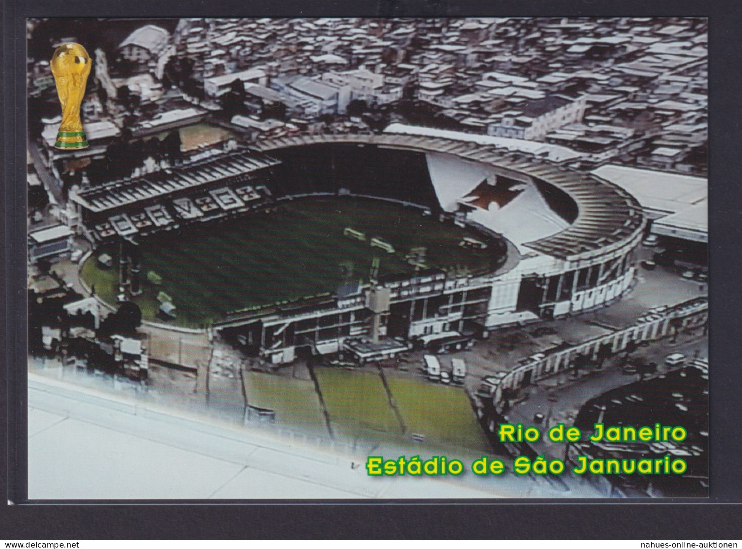 Ansichtskarte Fußballstadion Rio De Janeiro Brasilien Estadio De Sao Januario - Other & Unclassified